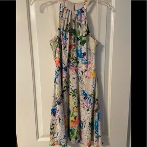 Beautiful watercolor Express dress